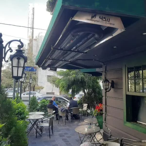 هیتر تابشی رستوران — تصویر ۳
