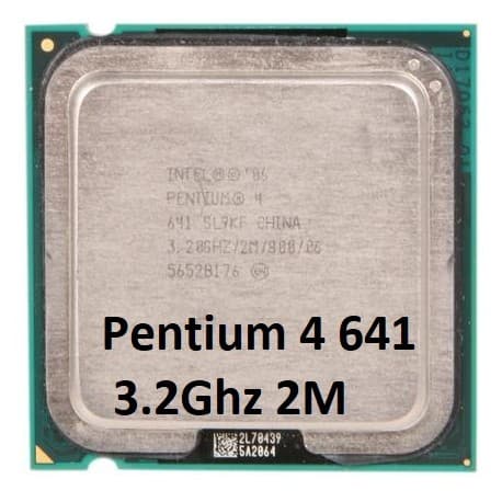 CPU Intel Pentium 4 641 – 3.2GHz TRY کارکرده