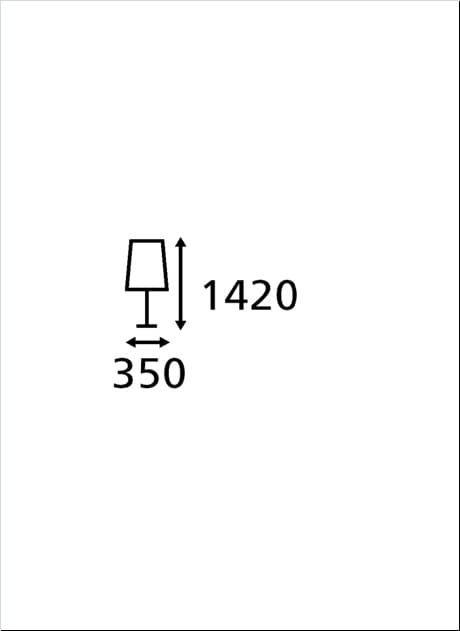 آباژور کنار سالنی کلاسیک MLG کد179241 — تصویر ۷
