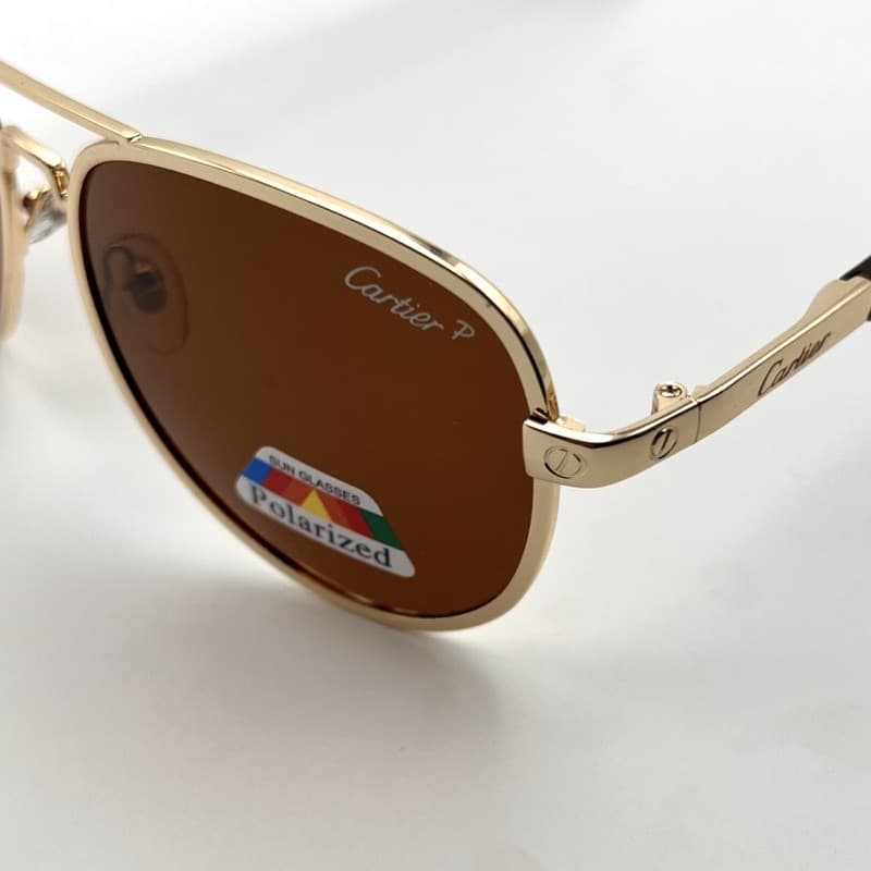 عینک آفتابی زنانه و مردانه خلبانی پلاریزه UV 400 مدل T8200589 — تصویر ۶