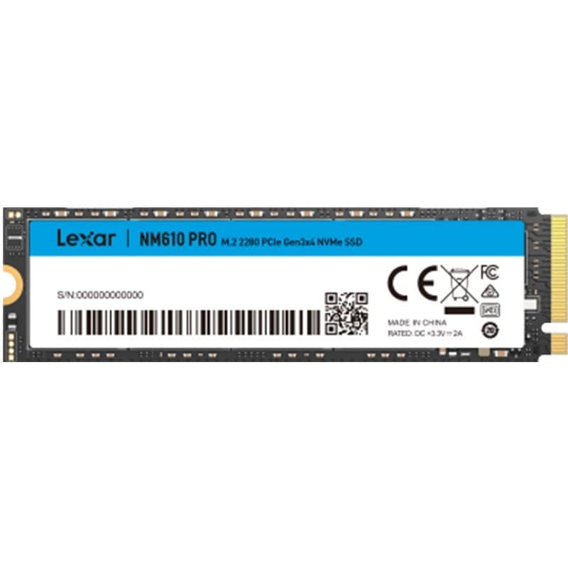 SSD اینترنال لکسار مدل NM610 Pro با ظرفیت 1 ترابایت PCIe Gen3×4 NVMe