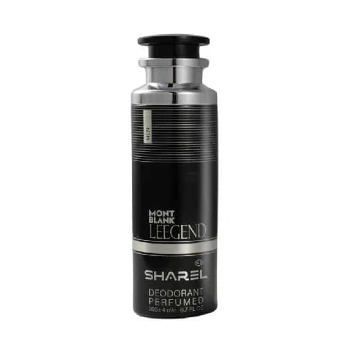 اسپری بدن مردانه شارل رایحه Black Legend حجم 200 میل — تصویر ۳