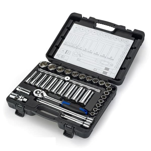 جعبه بکس هاردکس 33 پارچه 1/2 اینچ مدل S12-33PC