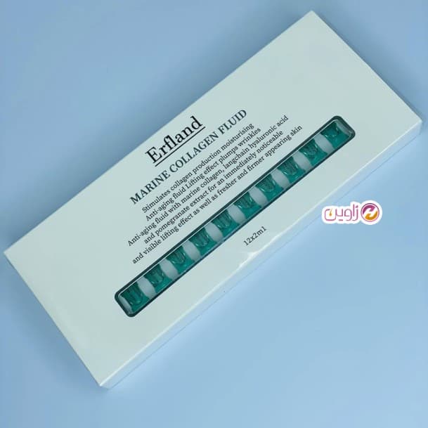 پک ویال کلاژن ارفلند 12عددی (ضدپیری و لیفت کننده) — تصویر ۸