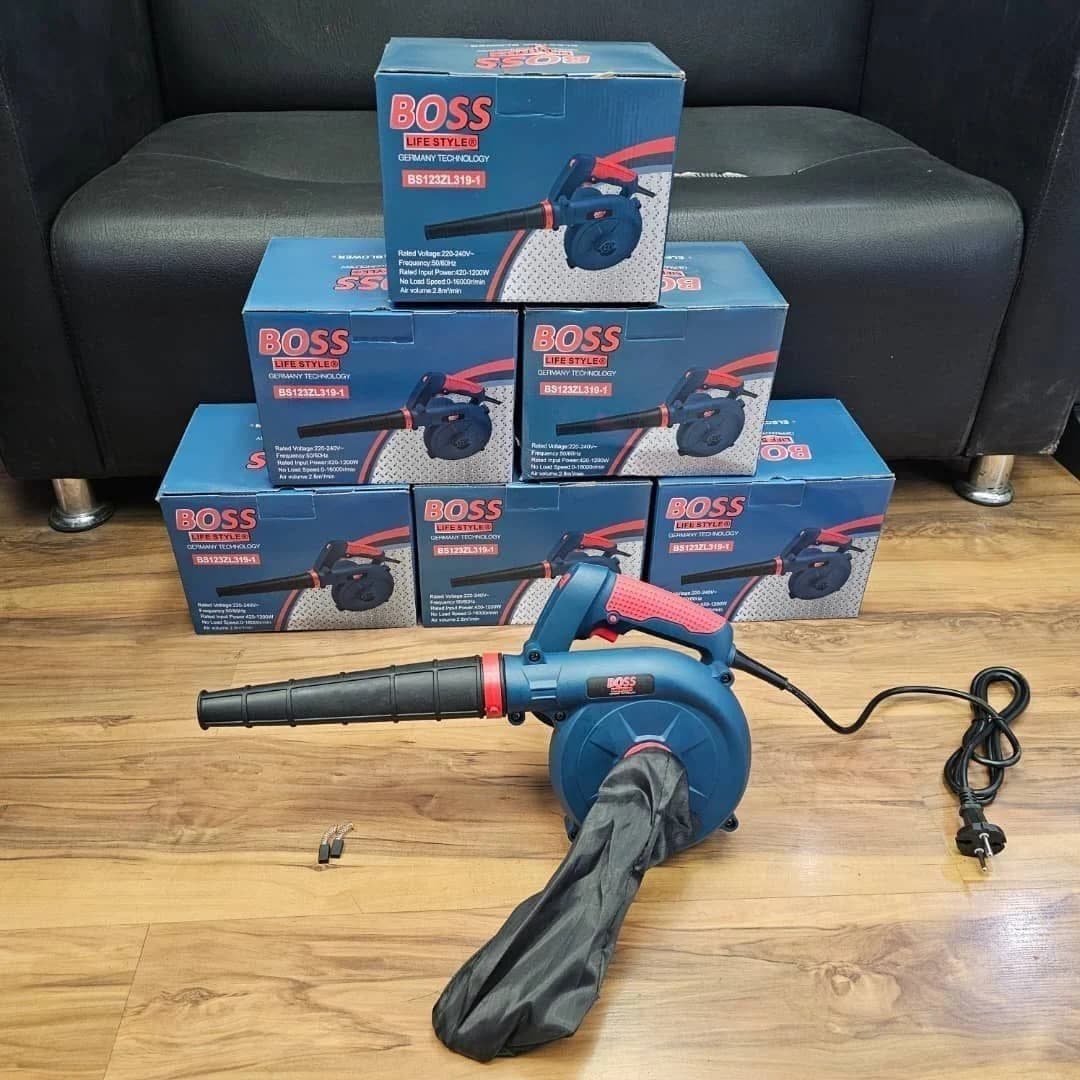 بلوور (دمنده و مکنده) برقی 1200 وات حرفه ای دیمردار باس مدل BS2809 — تصویر ۴