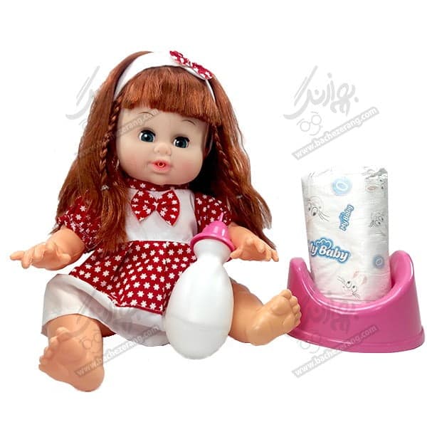 پک عروسک شیر خور baby born