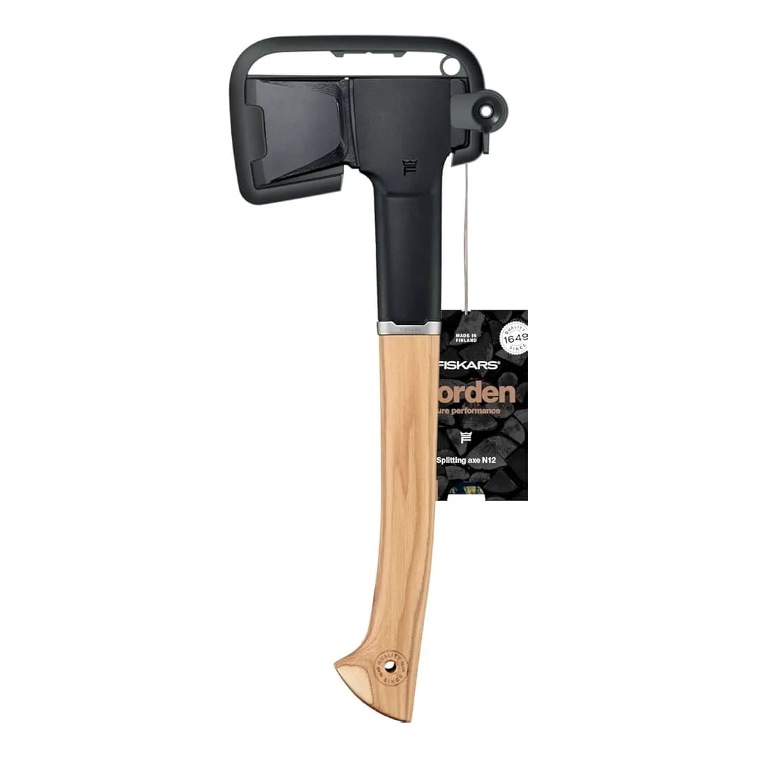 تبر دسته چوبی فیسکارس مدل Fiskars Norden Chopping Axe N12 — تصویر ۲
