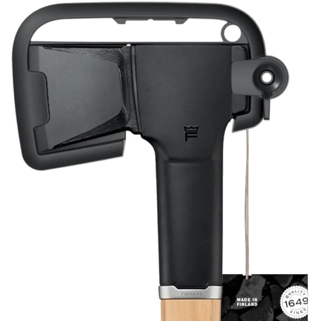 تبر دسته چوبی فیسکارس مدل Fiskars Norden Chopping Axe N12 — تصویر ۵