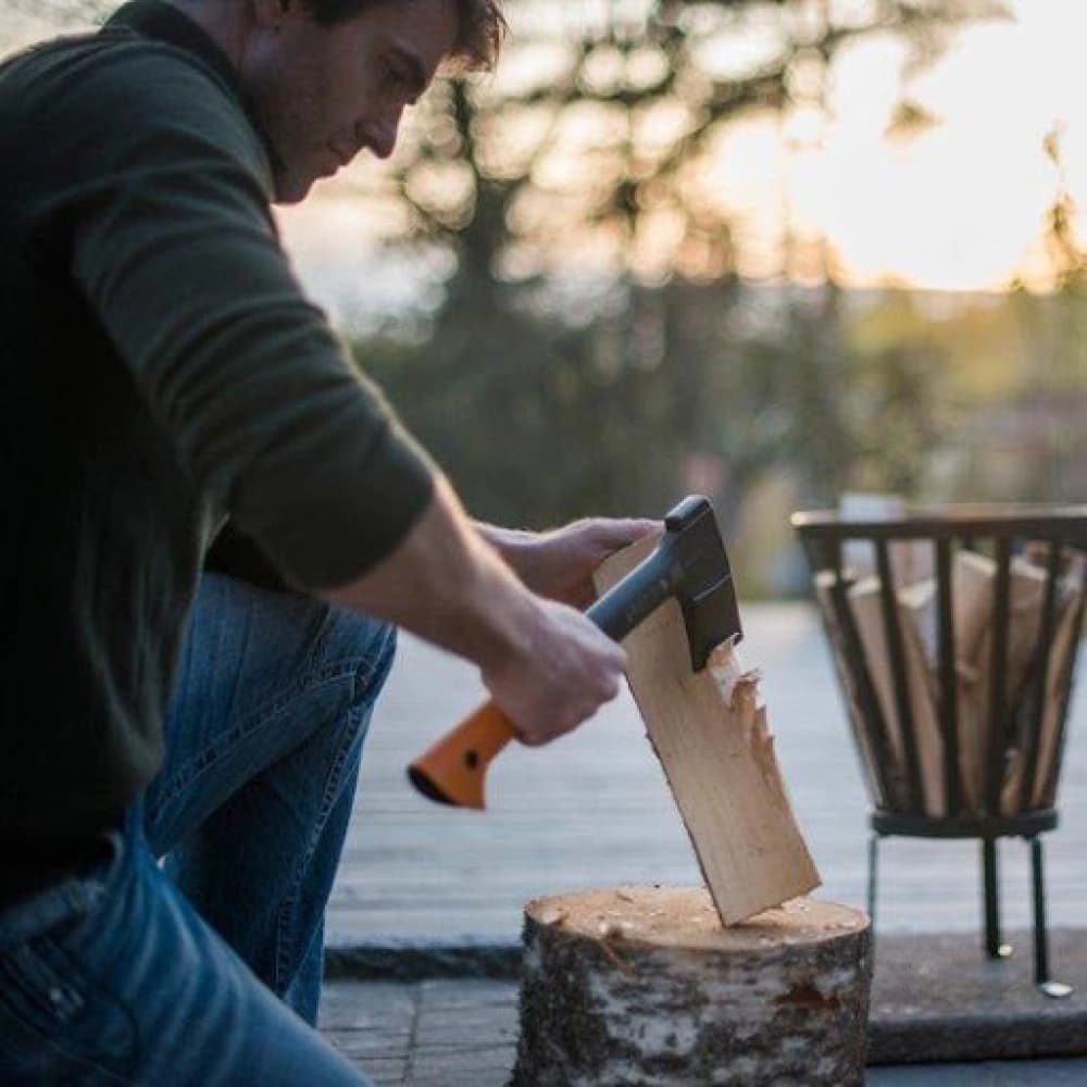 تبر فیسکارس مدل Fiskars Carpenters Axe X10 — تصویر ۸