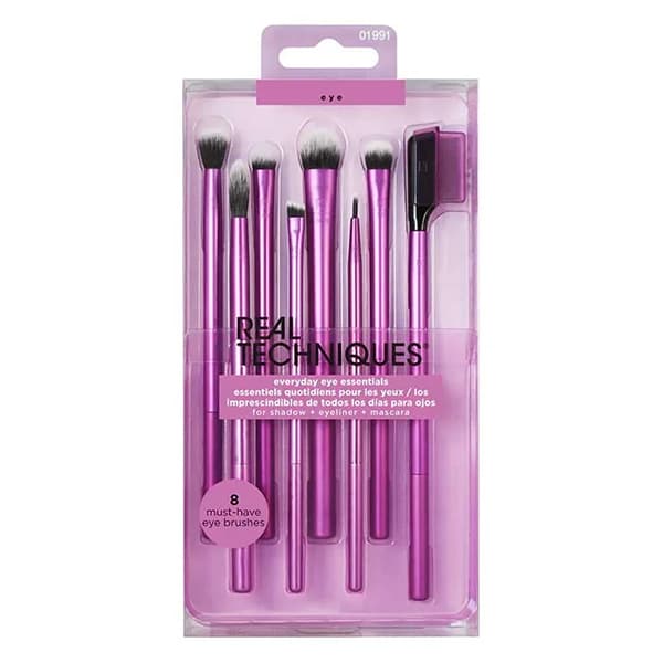 ست براش چشم ریل تکنیک 8 عددی Everyday Eye Essentials | براش حرفهای چشم — تصویر ۸