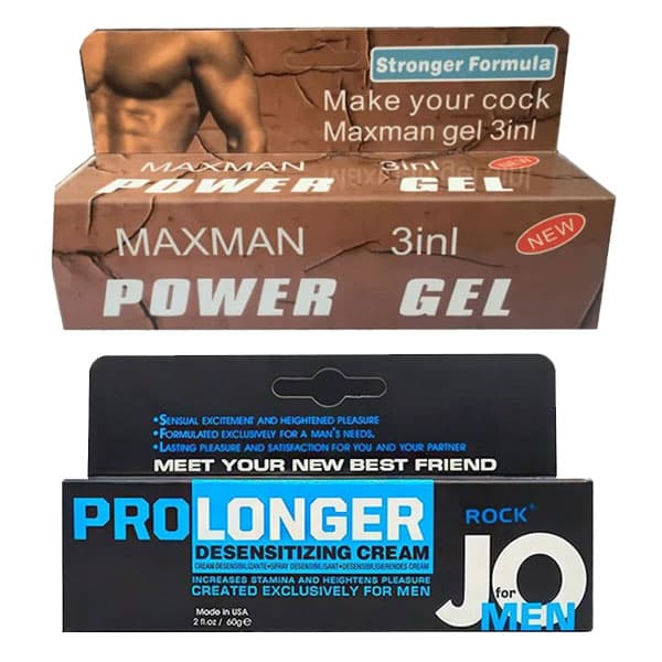 پکیج آمریکایی قدرتمند ۳ کاره افزایش سایز، تقویت نعوظ و ژل تاخیری آقایان | US 3-in-1 Male Enhancement Pack — تصویر ۴