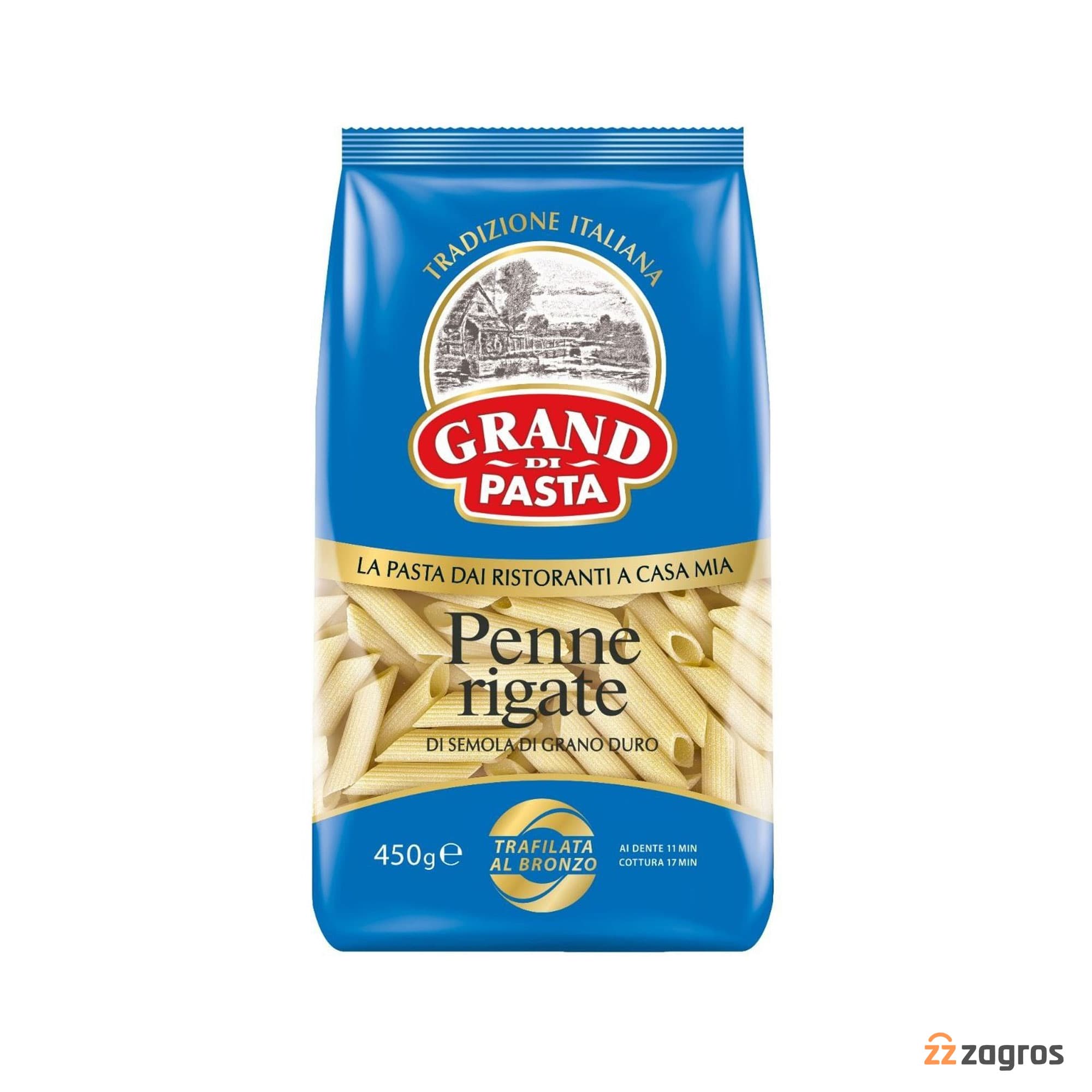 پاستا گرند دی Grand Di فرم پنه ریگاته 450 گرم