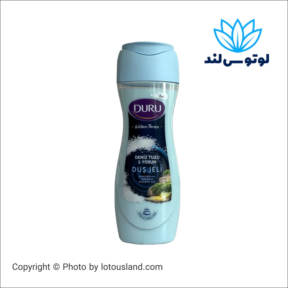 شامپو بدن دورو سری Wellness Therapy حاوی نمک دریایی و عصاره جلبک 450 میل — تصویر ۳