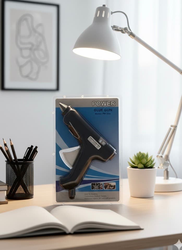 دستگاه چسب حرارتی بزرگ برند power ( مدل GLUE GGUN PW-55w)