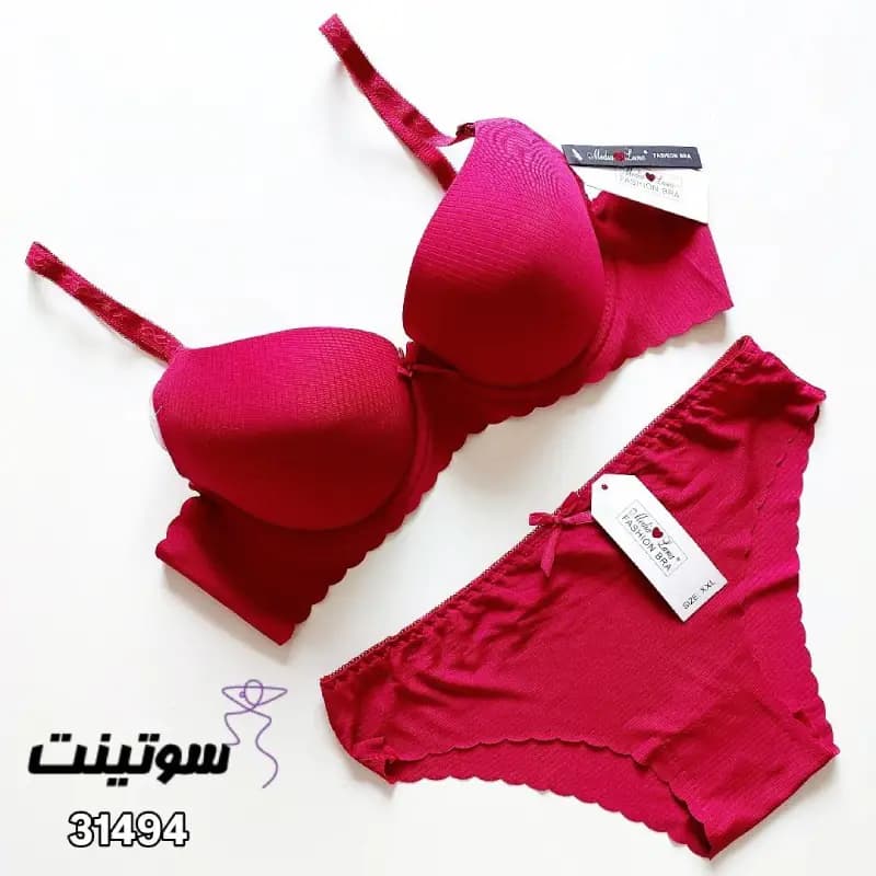 ست لباس زیر اسفنجی زنانه کد 31494 — تصویر ۲