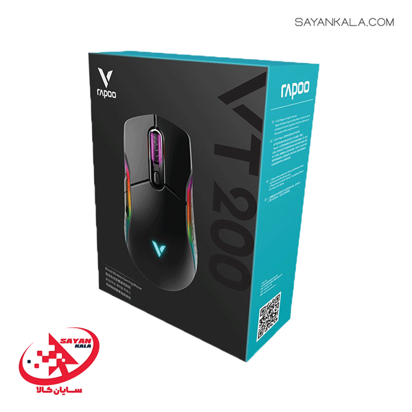 ماوس بی سیم گیمینگ رپو مدل MOUSE GAMING RAPOO VT200