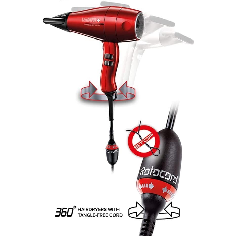 سشوار حرفه ای والرا سری Swiss Silent مدل Jet 8500 Ionic — تصویر ۹