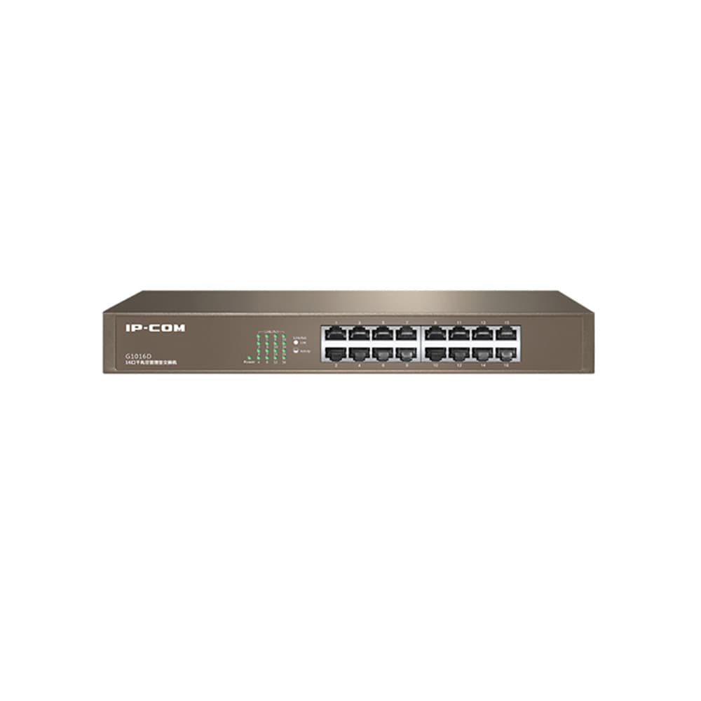 سوئیچ شبکه آی پی کام مدل IP-COM G1016D