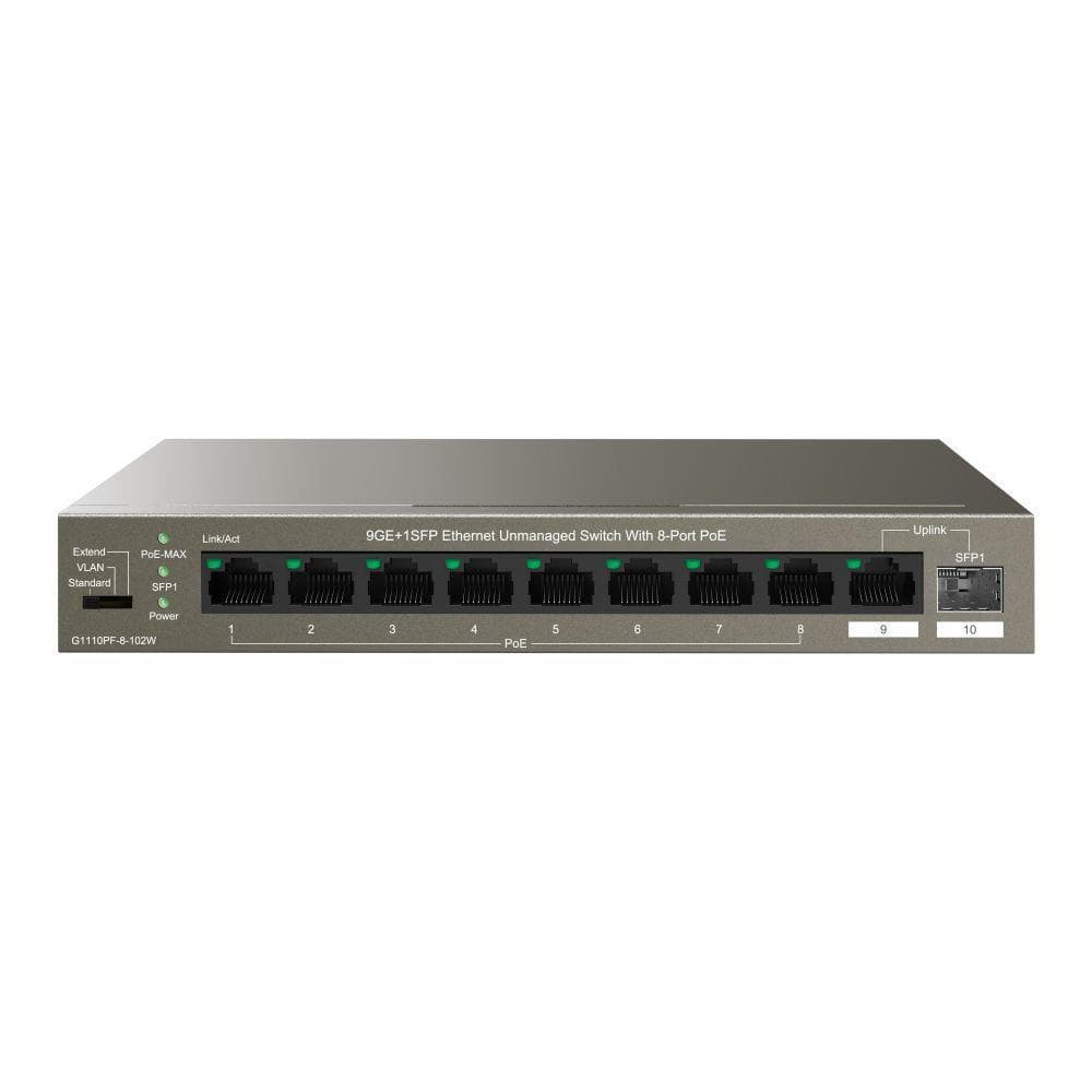 سوییچ PoE آی پی کام مدل IP-Com G1110PF-8-102W