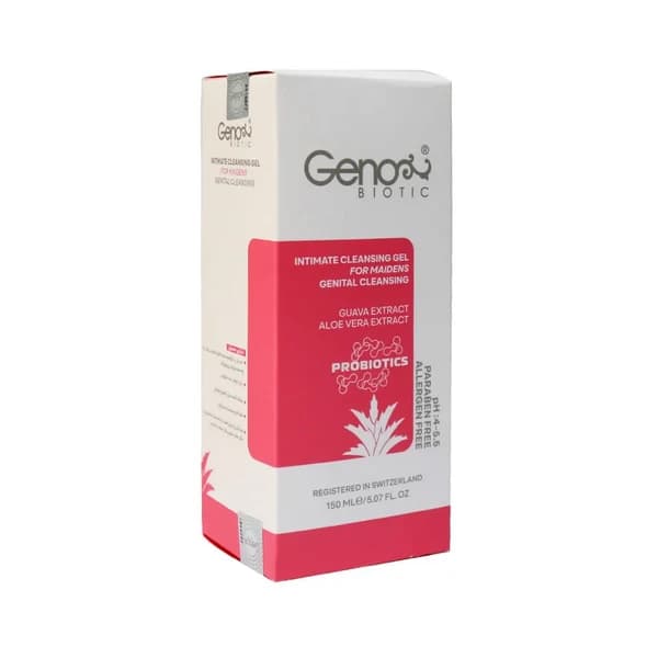 ژل بهداشتی دوشیزگان ژنوبایوتیک 150 میلی لیتر GenoBiotic