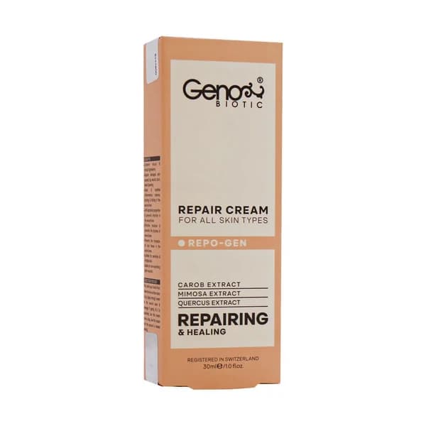 کرم ترمیم کننده پوست ژنوبایوتیک 30 میلی لیتر GenoBiotic — تصویر ۴