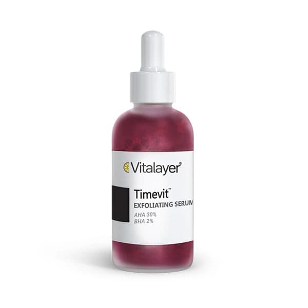 سرم لایهبردار قوی AHA 30% و BHA 2% تایمویت ویتالیر 30 میلیلیتر Vitalayer — تصویر ۳