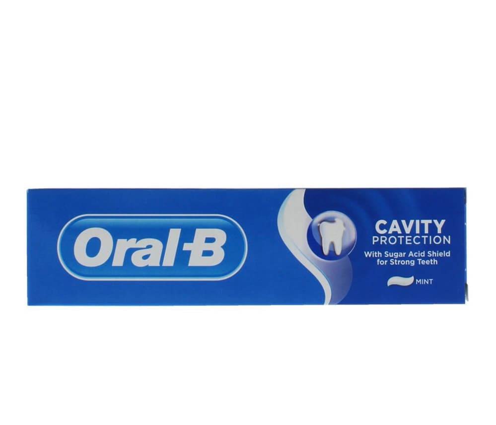خمیر دندان Cavity protect اورال بی Oral-b حجم 100 میل — تصویر ۴