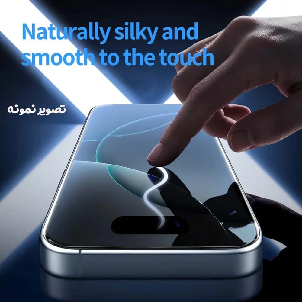 گلس Galaxy S25 FE مدل تمام شفاف بدون حاشیه مارک Mietubl — تصویر ۱۱