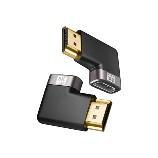 مبدل HDMI نر و ماده 8K با روکش طلای 24 عیار برندDuttek اورجینال امازون المان