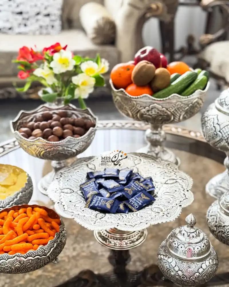 سرویس نقره اندود آرام — تصویر ۷