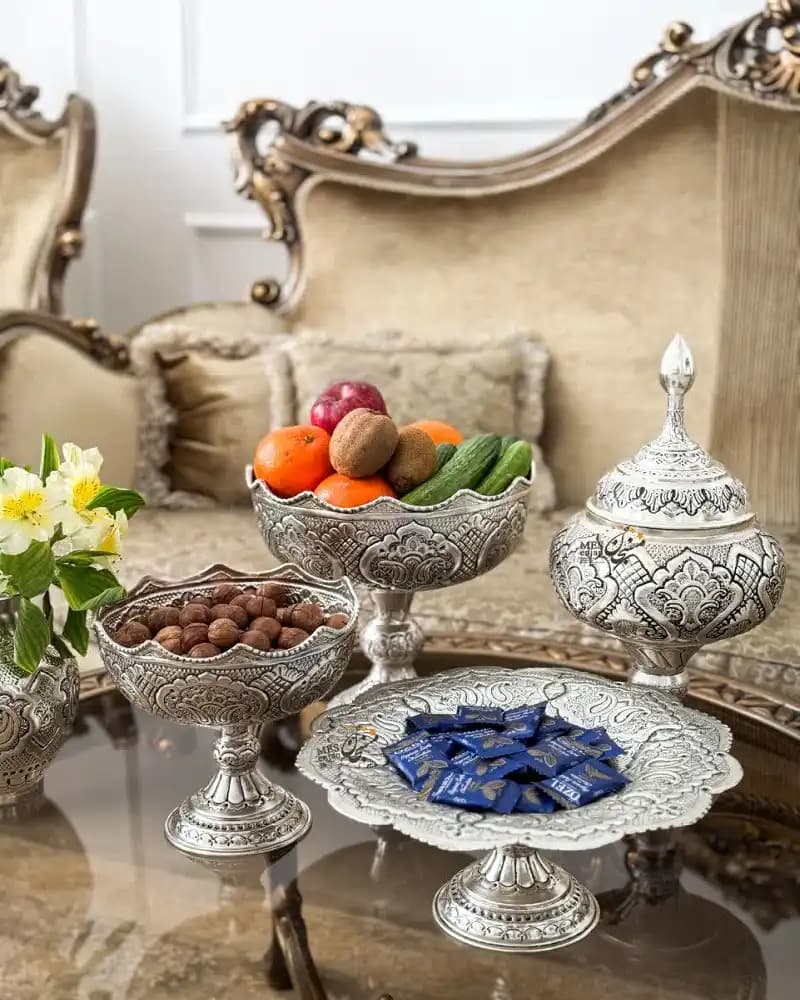 سرویس نقره اندود آرام — تصویر ۵