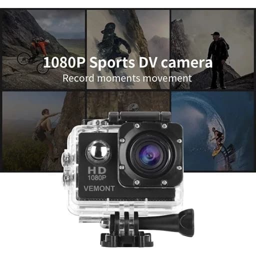 دوربین اکشن برند VEMONT فولHD اورجینال امازون المان — تصویر ۷