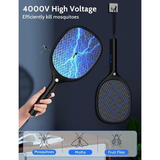 پشه کش شارژی همراه با نور LED اورجینال امازون المان — تصویر ۶