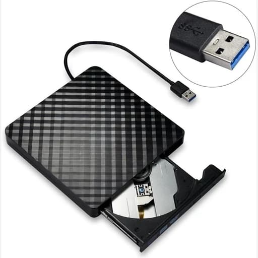 دی وی دی رایترDVD اکسترنال USB 3 برند Pop.up اورجینال امازون المان — تصویر ۸