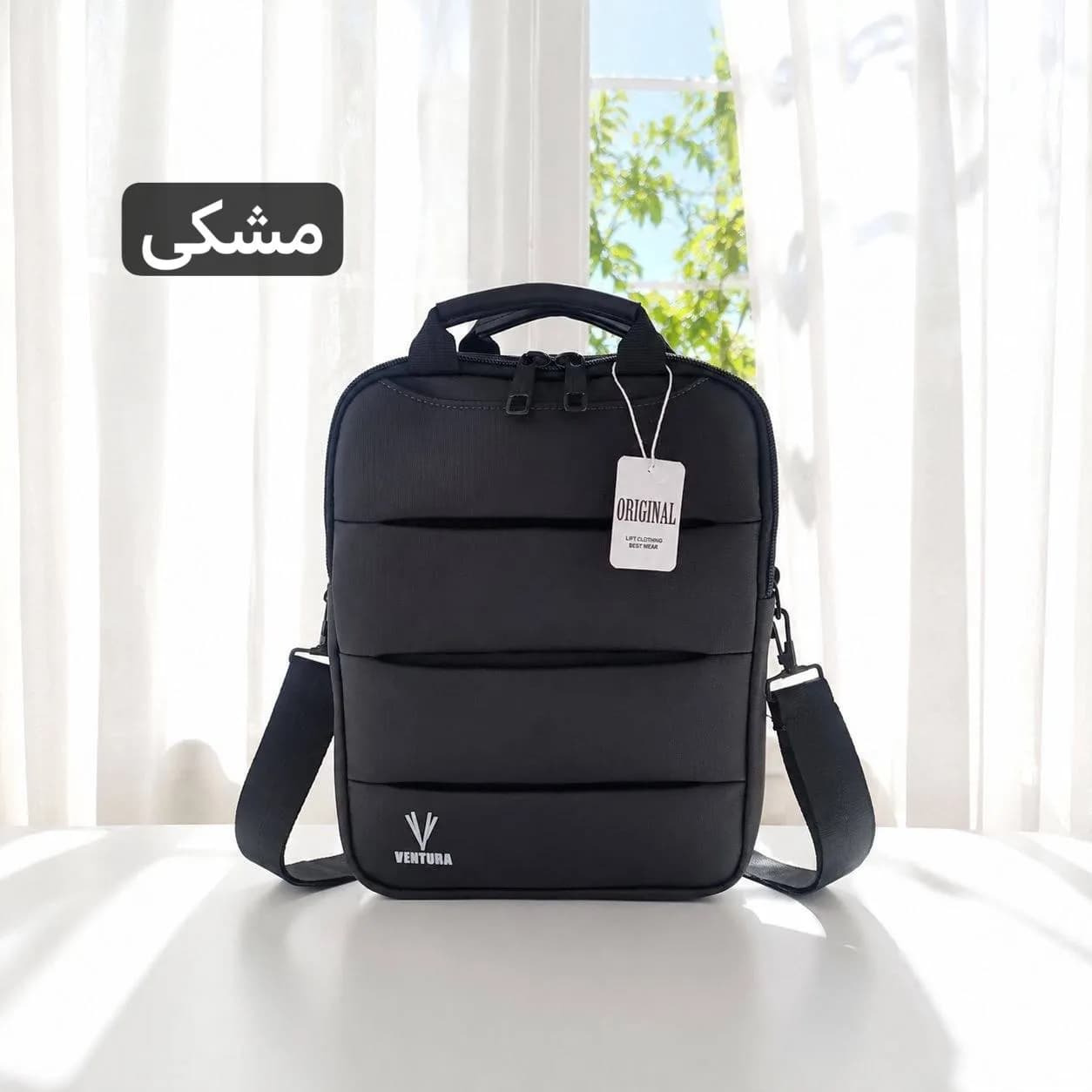 کیف مردانه چرمی خلبانی اداری رسمی روزمره کد 7215 — تصویر ۵
