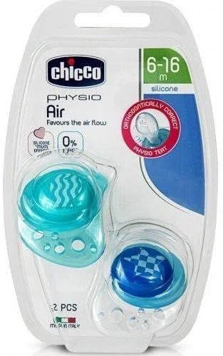 پستانک فیزیو ایر چیکو سیلیکان 6-16 ماه chicco