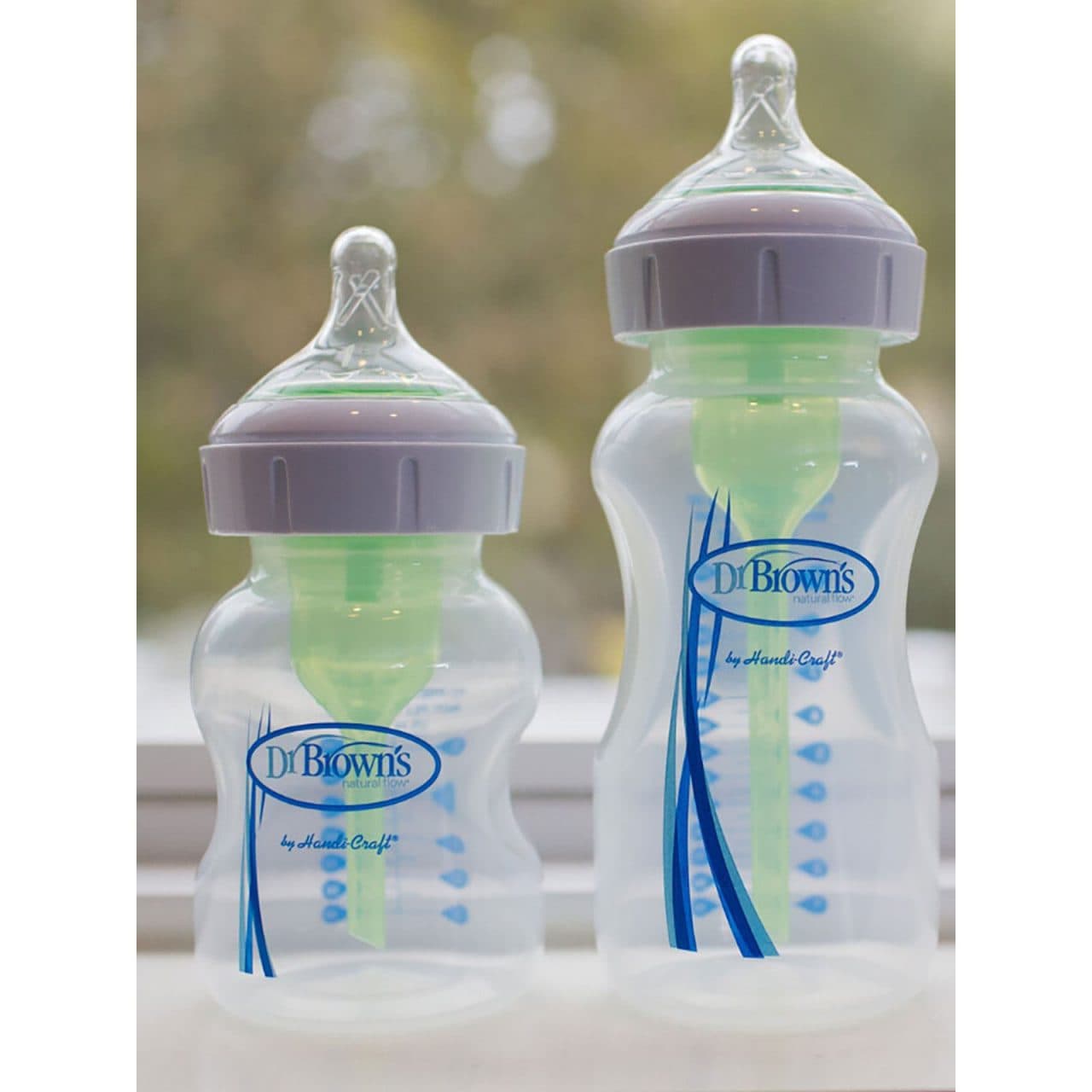 پک شیشه شیر 150 و 270 میل پهن آپشن پلاس دکتر براونز Dr Brown’s wb02600-intlx — تصویر ۱۱