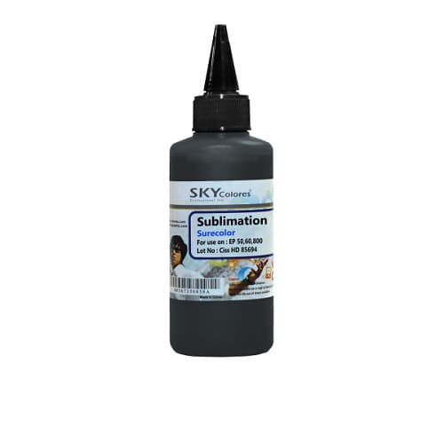 جوهر 100ml سابلیمیشن اسکای مشکی اپسون Sky Sublimation ink Black Epson