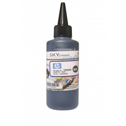 جوهر 100ml اسکای مشکی اچ پی Sky 100ml ink Black HP — تصویر ۲