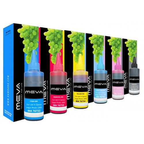 ست جوهر 100ml میوا T6736-T6731 اپسون meva 100ml ink T6736-T6731 Epson — تصویر ۲