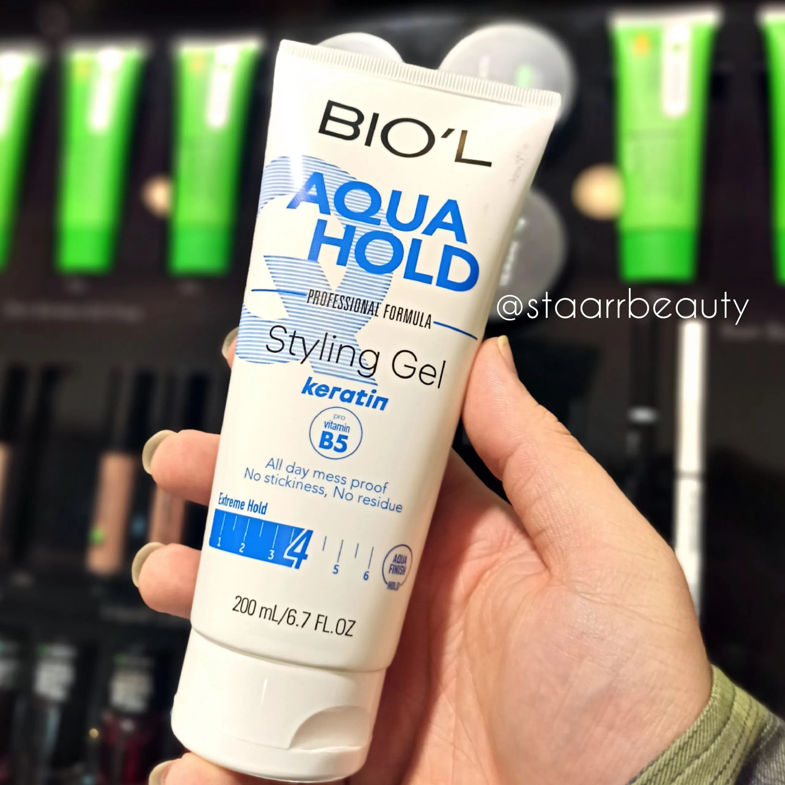 ژل حالت دهنده مو بیول مدل AQUA Hold