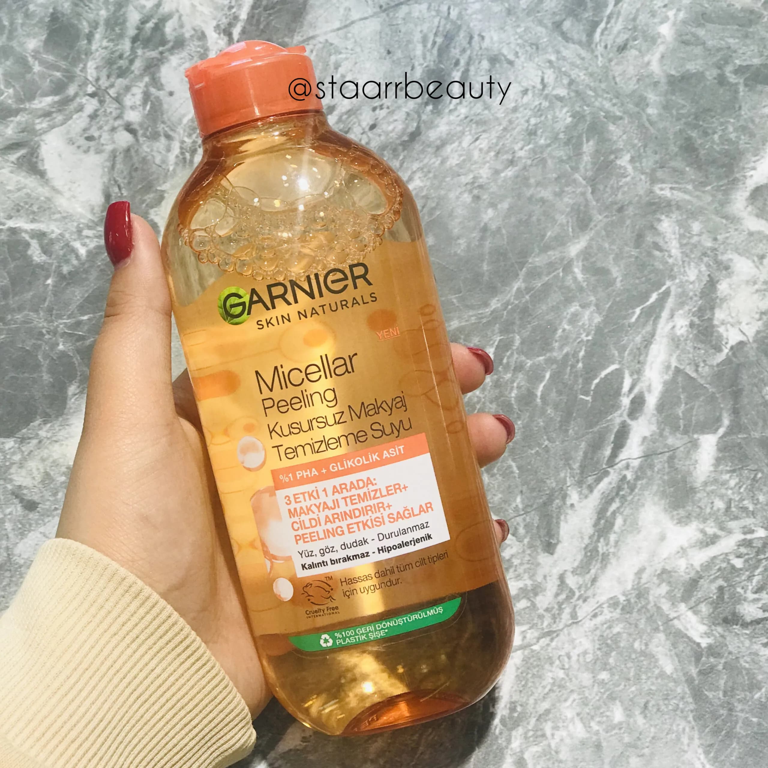 میسلار واتر لایه بردار حاوی گلیکولیک اسید و PHA %1 — تصویر ۴
