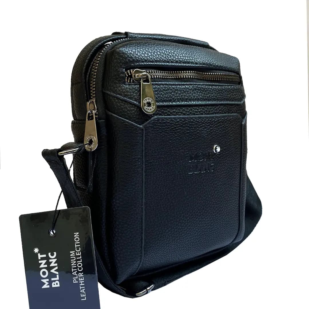 کیف رودوشی چرمی Mont Blanc مدل MB30432 سایز کوچک — تصویر ۱۲