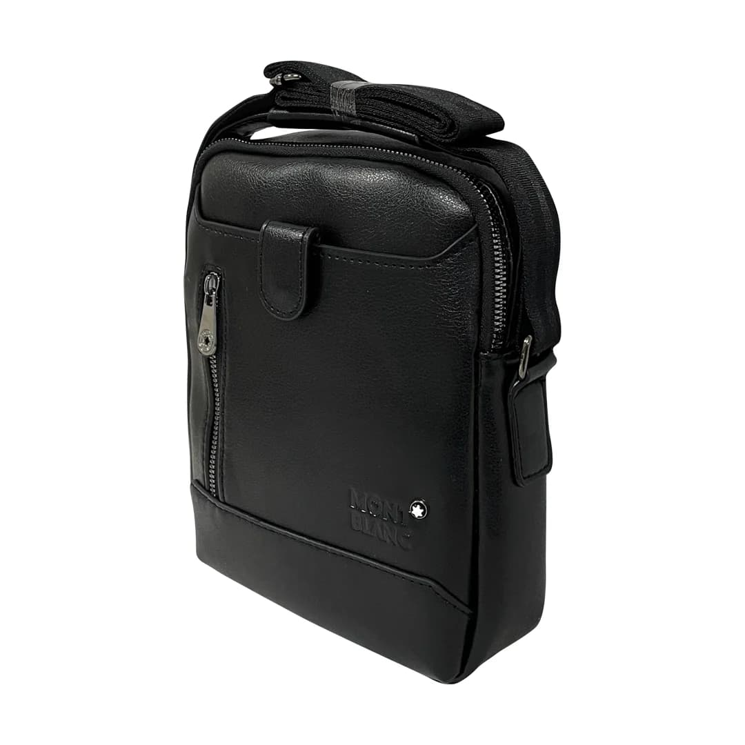 کیف رودوشی چرمی Mont Blanc مدل MB30430 سایز متوسط — تصویر ۳