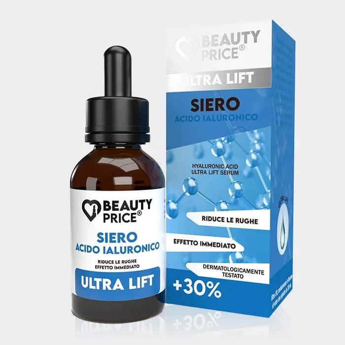 سرم آبرسان هیالورونیک اسید بیوتی پرایس Beauty Price Hyaluronic Acid Ultra Lift Serum 30ml — تصویر ۳