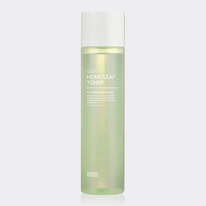 تونر ترمیم کننده و ضد پیری هرتلیف تن زیرو tenzero Clear Fit Heartleaf Toner 200ml