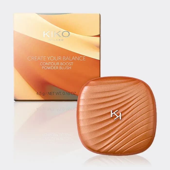 رژگونه بالانس کیکو میلانو مدل KIKO Milano Create Your Balance Contour Boost Powder Blush — تصویر ۹
