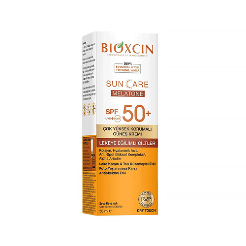 کرم ضدآفتاب بی رنگ ضد لک بیوکسین SPF50 حجم 50 میل — تصویر ۲