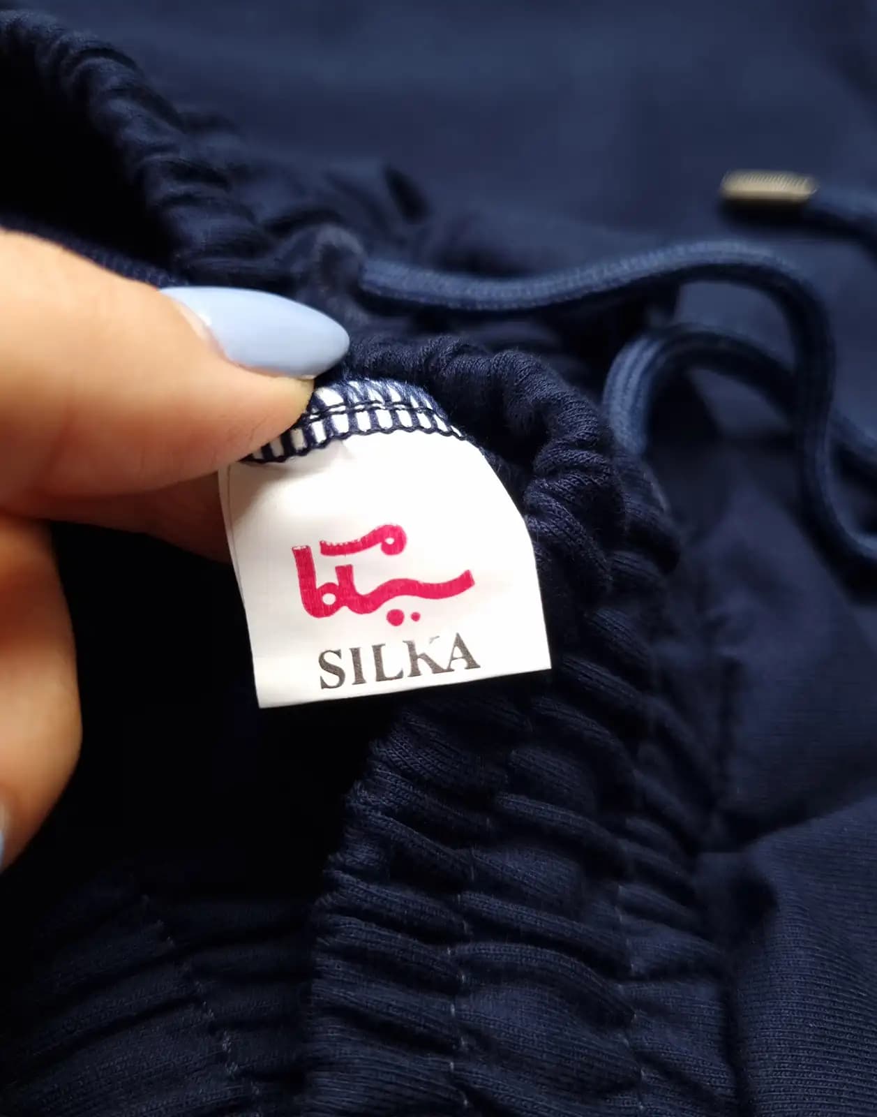 ست راحتی نیم آستین مردانه طرح 6 ضلعی سیلکا — تصویر ۹