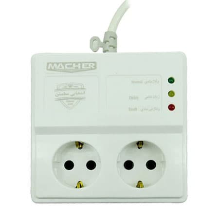 محافظ برق یخچال 2 خانه مچر مدل MR-205 طول 1.8 متر
